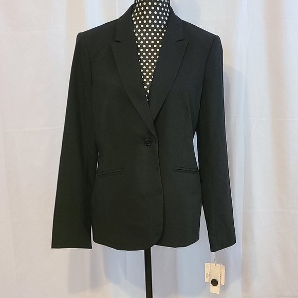 Liz Claiborne Collection Blazer Jacket Black - Picture 1 of 11